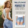 imageWallFlower Womens Ultra Denim Shorts MidRise Insta Soft Juniors Standard and PlusJuliette
