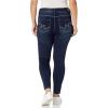 imageWallFlower Womens Ultra Skinny MidRise Insta Soft Juniors Jeans Standard and PlusCastle