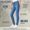 imageWallFlower Womens Ultra Skinny MidRise Insta Soft Juniors Jeans Standard and PlusJovie