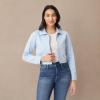 imageWallFlower Womens Worker JacketWhisper Blue