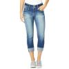 imageWallFlower Luscious Curvy 235 MidRise Cropped Jeans for Women Insta Stretch Denim Juniors JeansJenna