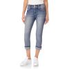 imageWallFlower Womens Flirty Curvy Crop Jeans High Rise Insta Stretch Denim 235Inch Inseam Sizes 0  24Cosmic