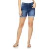 imageWallFlower Womens Irresistible Denim Shorts HighRise Insta Soft Juniors Standard and PlusKelly