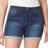 imageWallFlower Womens Irresistible Denim Shorts HighRise Insta Soft Juniors Standard and PlusRiverton