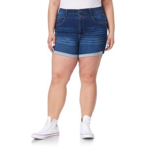 imageWallFlower Jeans Sassy Denim Shorts for Women HighRise Insta Soft Juniors Standard and Plus Sizes 0 to 24Riverton