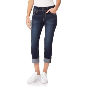 imageWallFlower Luscious Curvy 235 MidRise Cropped Jeans for Women Insta Stretch Denim Juniors JeansBetsy