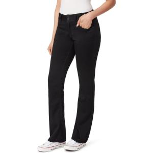 imageWallFlower Luscious Curvy Bootcut Jeans for Women MidRise Insta Stretch Denim Size Inclusive Juniors Jeans Sizes 0 to 24Abbey