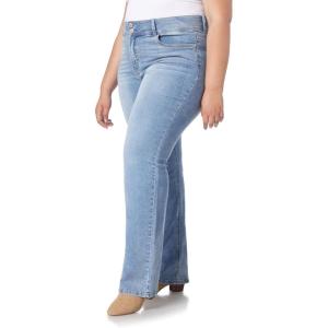 imageWallFlower Luscious Curvy Bootcut Jeans for Women MidRise Insta Stretch Denim Size Inclusive Juniors Jeans Sizes 0 to 24Albury