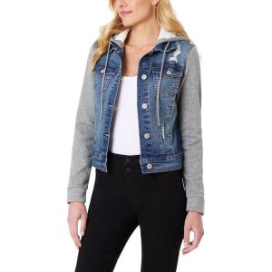 imageWallFlower Womens Dreamer Denim Jackets Juniors Standard and PlusCheryl