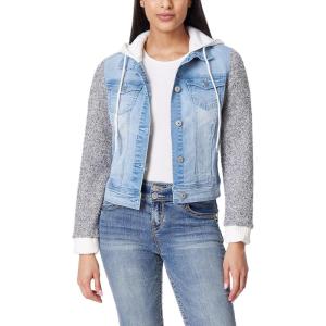 imageWallFlower Womens Dreamer Denim Jackets Juniors Standard and PlusCina