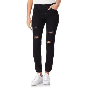 imageWallFlower Womens Flirty Curvy Skinny High Rise Insta Stretch Juniors Jeans Standard and PlusCarbon Legacy