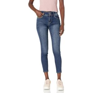 imageWallFlower Womens Flirty Curvy Skinny High Rise Insta Stretch Juniors Jeans Standard and PlusMagic
