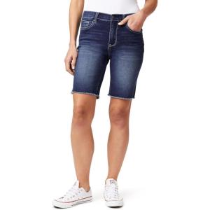 imageWallFlower Womens Irresistible Denim Shorts HighRise Insta Soft Juniors Standard and PlusAurora