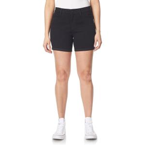 imageWallFlower Womens Irresistible Denim Shorts HighRise Insta Soft Juniors Standard and PlusBlack