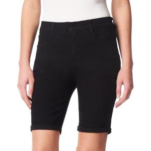 imageWallFlower Womens Irresistible Denim Shorts HighRise Insta Soft Juniors Standard and PlusBlack Legacy