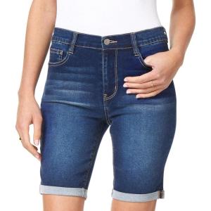 imageWallFlower Womens Irresistible Denim Shorts HighRise Insta Soft Juniors Standard and PlusDune