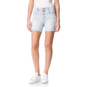 imageWallFlower Womens Irresistible Denim Shorts HighRise Insta Soft Juniors Standard and PlusReya