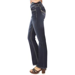 imageWallFlower Womens Size Legendary Bootcut MidRise Insta Stretch Juniors Jeans Standard and PlusBritney