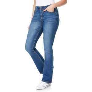 imageWallFlower Womens Size Legendary Bootcut MidRise Insta Stretch Juniors Jeans Standard and PlusTrixie