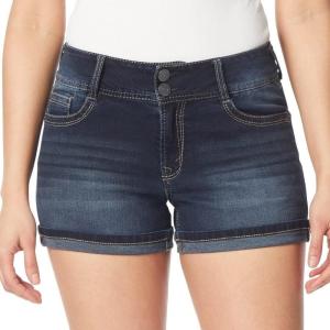 imageWallFlower Womens Standard and Plus Luscious Curvy 9inch MidRise Bermuda ShortsBetsy Shorty
