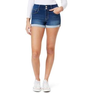 imageWallFlower Womens Ultra Denim Shorts MidRise Insta Soft Juniors Standard and PlusRiverton