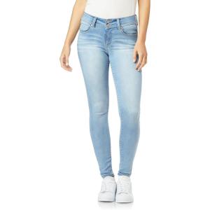 imageWallFlower Womens Ultra Skinny MidRise Insta Soft Juniors Jeans Standard and PlusBeverly