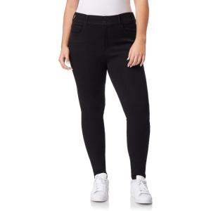 imageWallFlower Womens Ultra Skinny MidRise Insta Soft Juniors Jeans Standard and PlusBlackLogan
