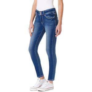 imageWallFlower Womens Ultra Skinny MidRise Insta Soft Juniors Jeans Standard and PlusJennifer