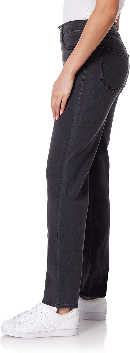 imageWallFlower Womens Dad Denim HighRise Insta Vintage Juniors JeansCarbon