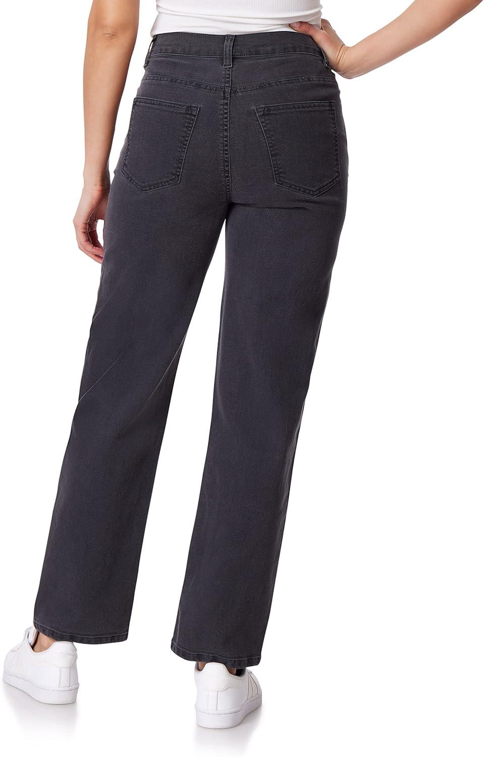 imageWallFlower Womens Dad Denim HighRise Insta Vintage Juniors JeansCarbon