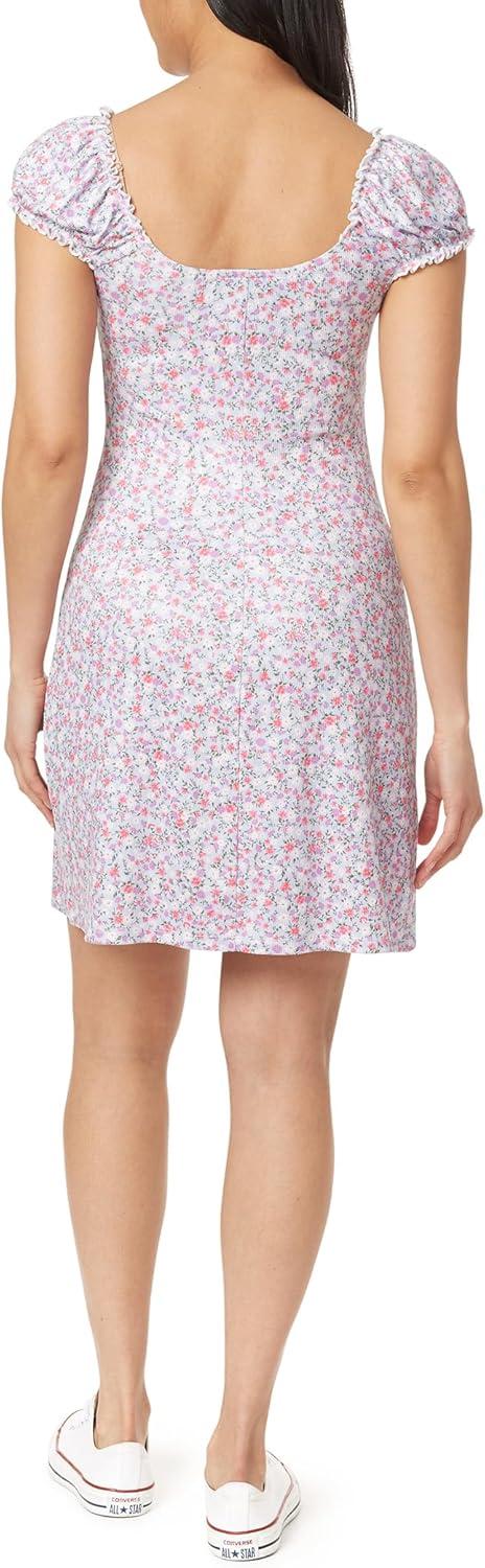imageWallFlower Womens Emily Cap Sleeve Mini DressHeather