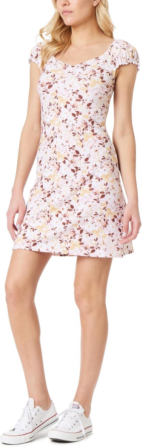 imageWallFlower Womens Emily Cap Sleeve Mini DressMauve