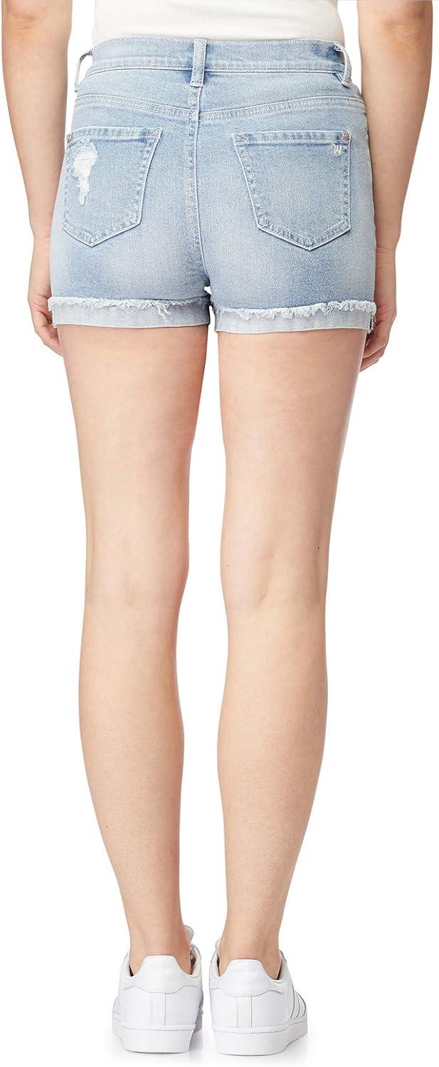 imageWallFlower Womens Fearless Curvy Denim Shorts HighRise Insta Vintage Juniors Standard and PlusRae