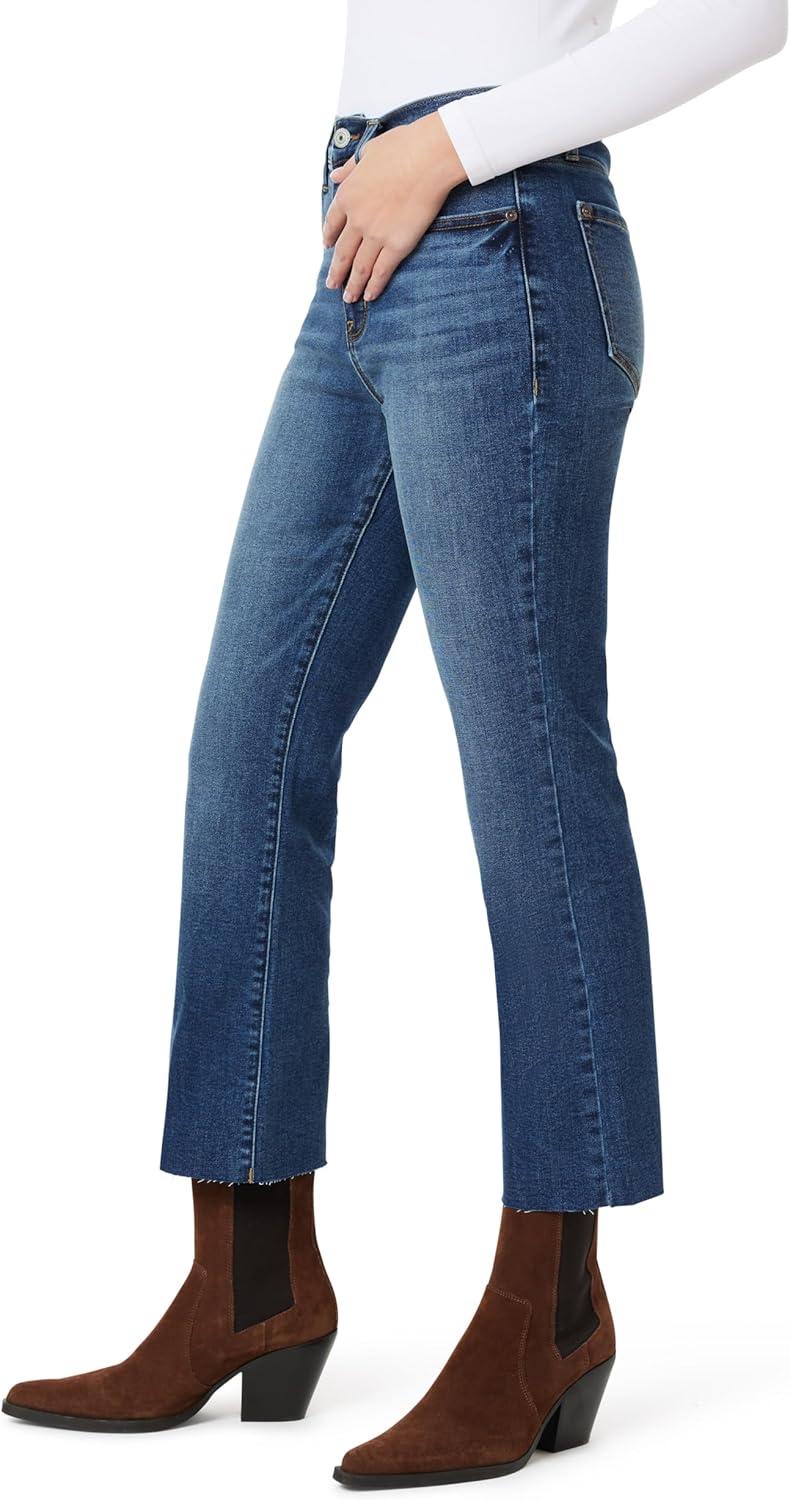 imageWallFlower Womens Fearless Curvy Super HighRise Denim 27quot Bootcut Ankle Insta Vintage Juniors JeansSummer
