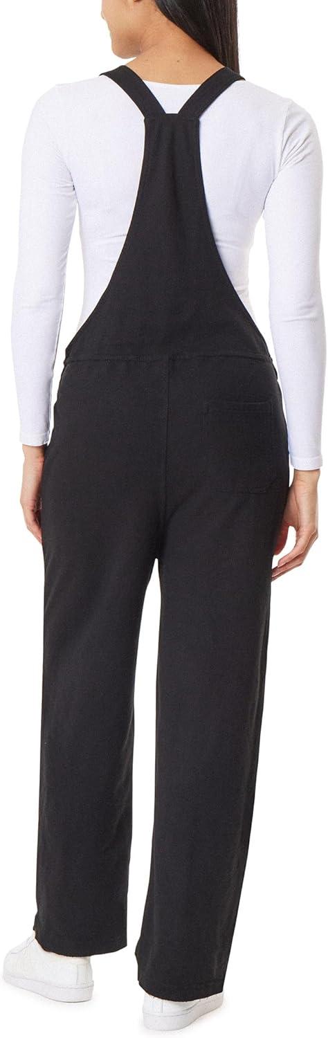 imageWallFlower Womens French Terry Jogger OverallsBlack