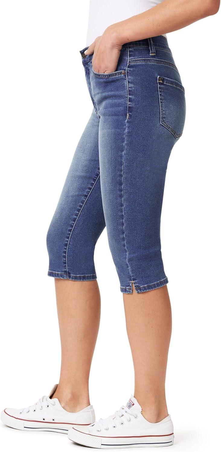 imageWallFlower Womens Irresistible 17quot Skinny Capri Jeans HighRise Insta Soft JuniorsHolly