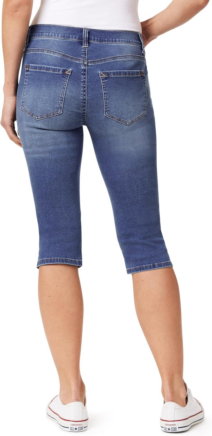 imageWallFlower Womens Irresistible 17quot Skinny Capri Jeans HighRise Insta Soft JuniorsHolly