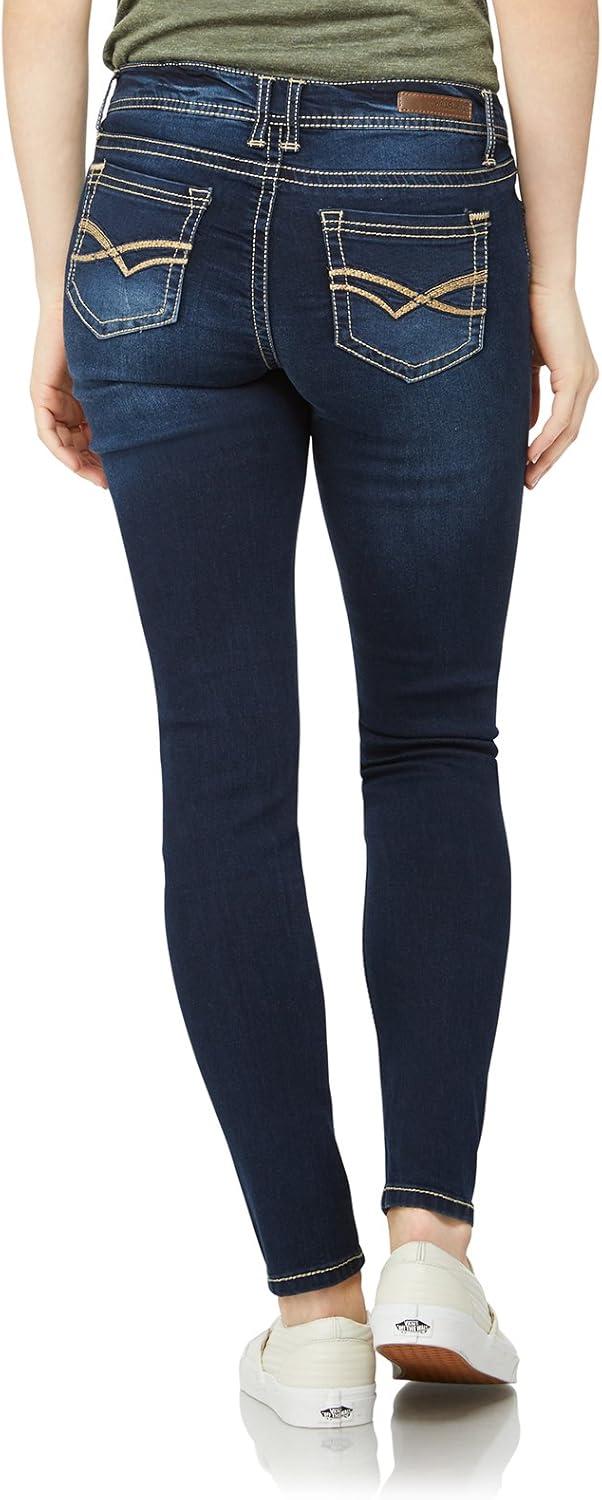 imageWallFlower Womens Juniors Instasoft Irresistible HighRise Stretch Jegging Jeans Standard and PlusLake