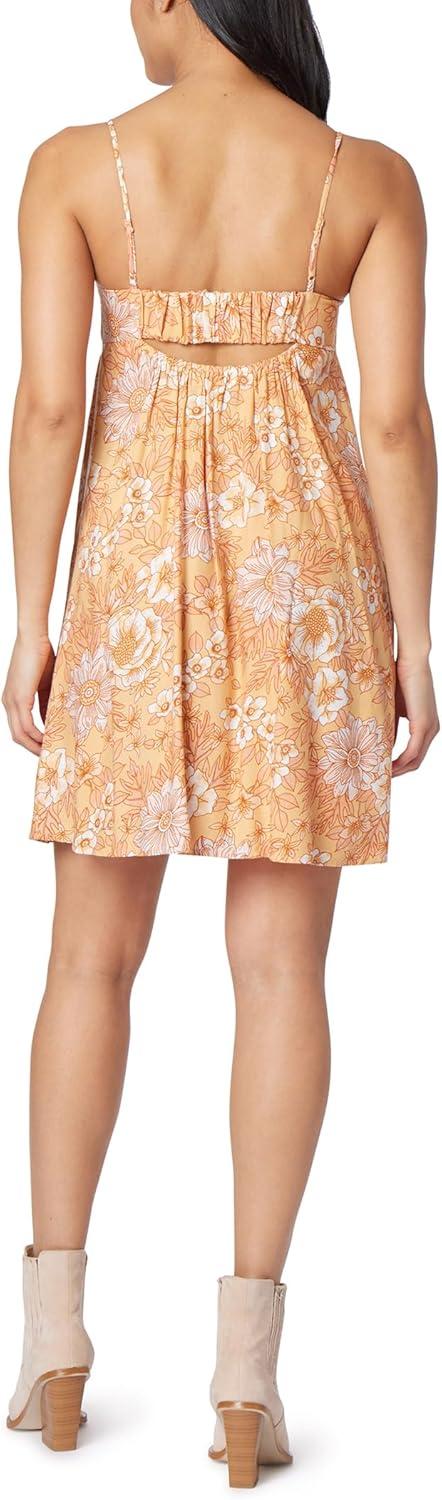 imageWallFlower Womens Millie Babydoll Mini Swing DressFloral