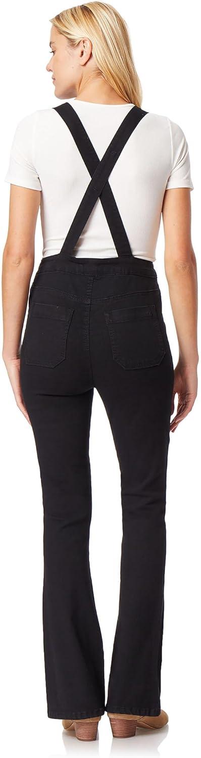 imageWallFlower Womens Overalls JuniorsBlack Rinse Flare