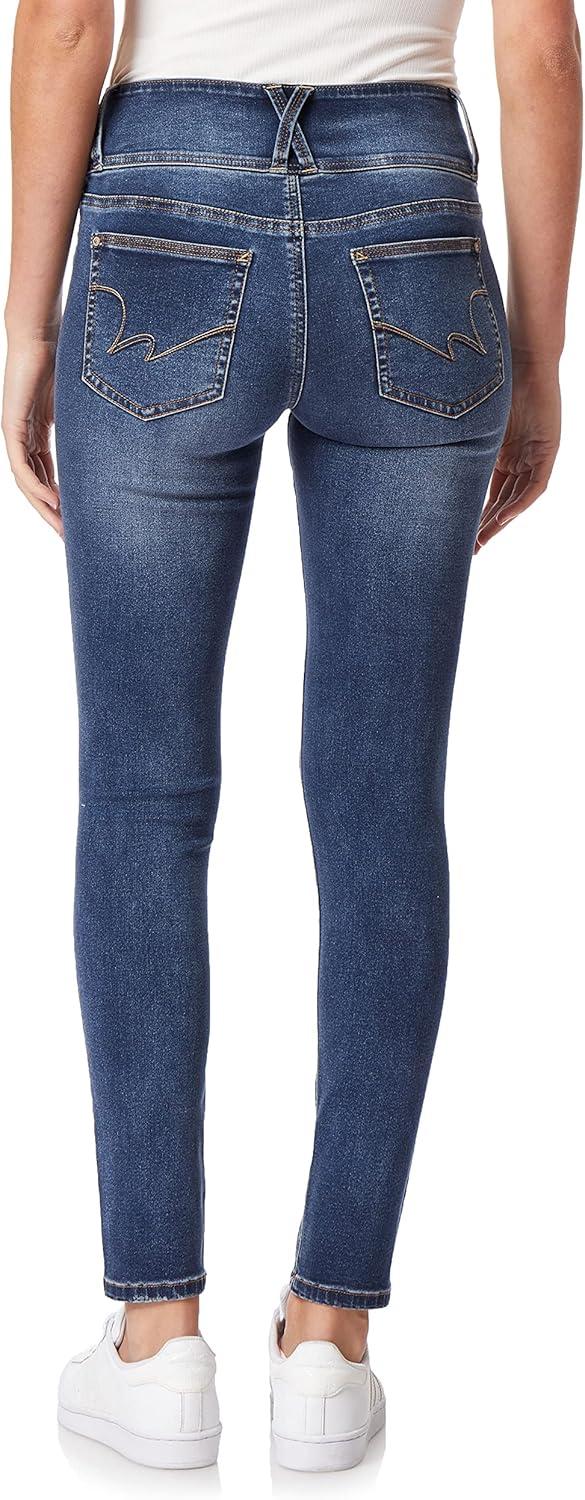 imageWallFlower Womens Sassy Skinny HighRise Insta Soft Juniors Jeans Standard and PlusAshton