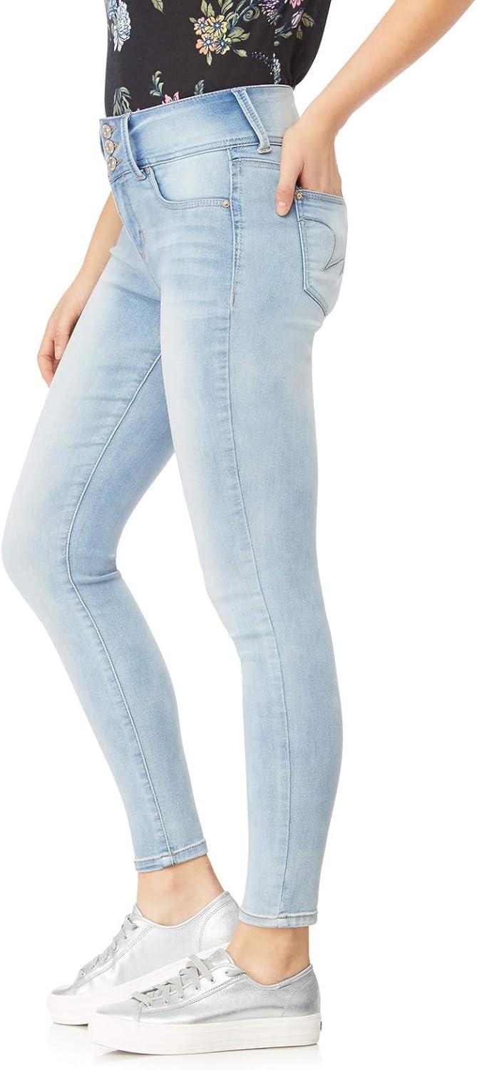 imageWallFlower Womens Sassy Skinny HighRise Insta Soft Juniors Jeans Standard and PlusBeverly