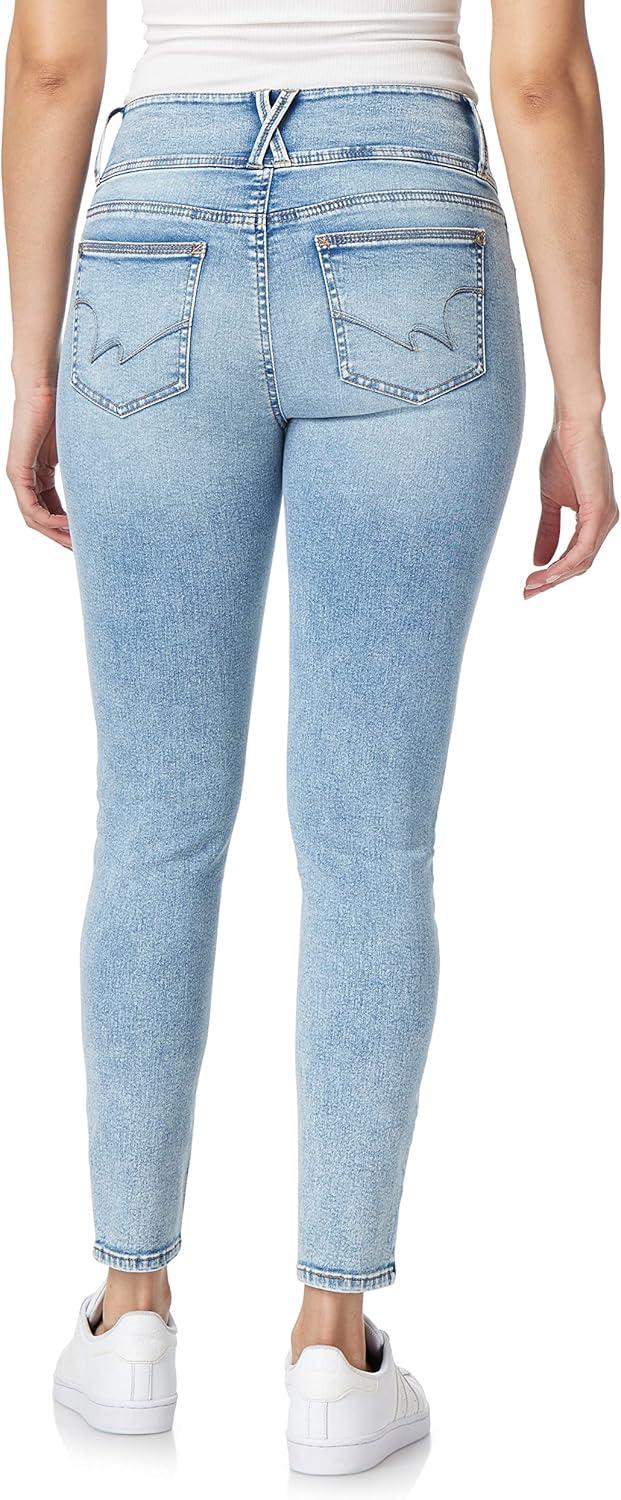 imageWallFlower Womens Sassy Skinny HighRise Insta Soft Juniors Jeans Standard and PlusEwan
