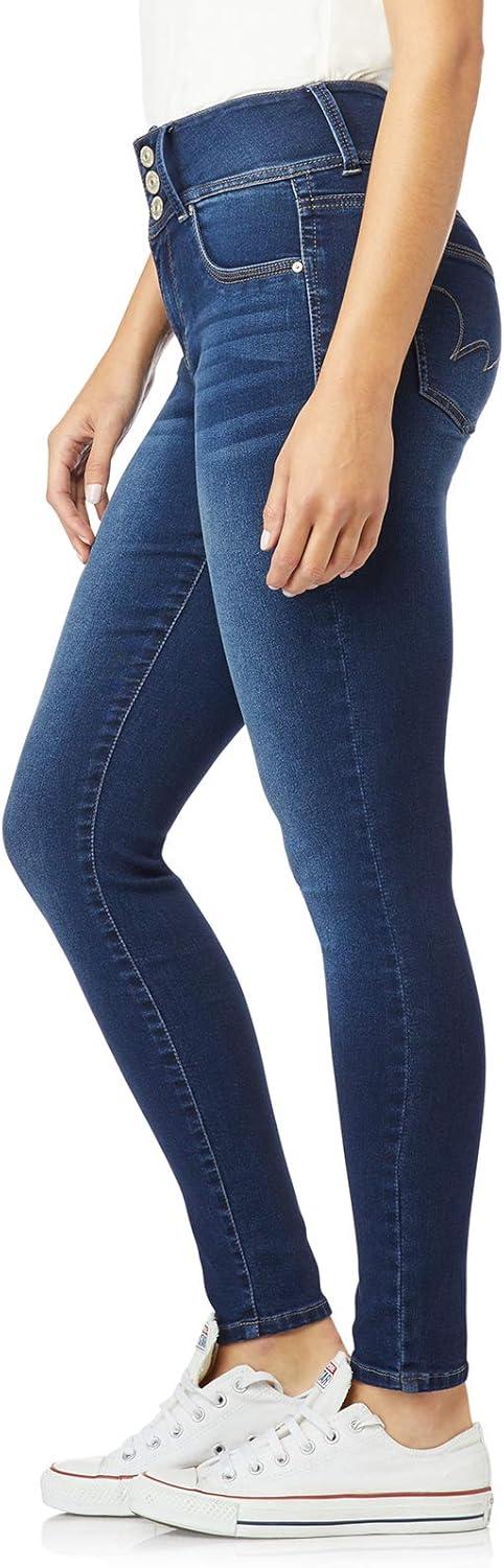 imageWallFlower Womens Sassy Skinny HighRise Insta Soft Juniors Jeans Standard and PlusRiverton
