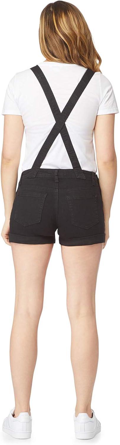 imageWallFlower Womens Shortalls Juniors Standard and PlusBlack