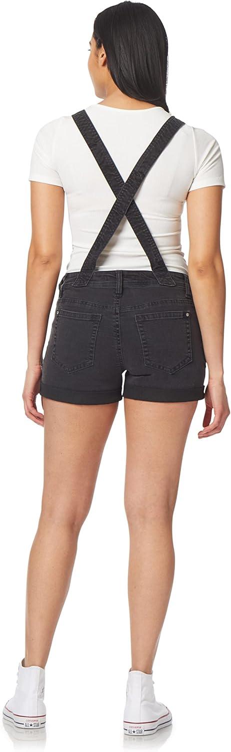 imageWallFlower Womens Shortalls Juniors Standard and PlusLt Carbon