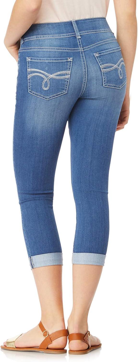 imageWallFlower Womens Ultra Crop MidRise Insta Soft Juniors Standard and PlusFlorence