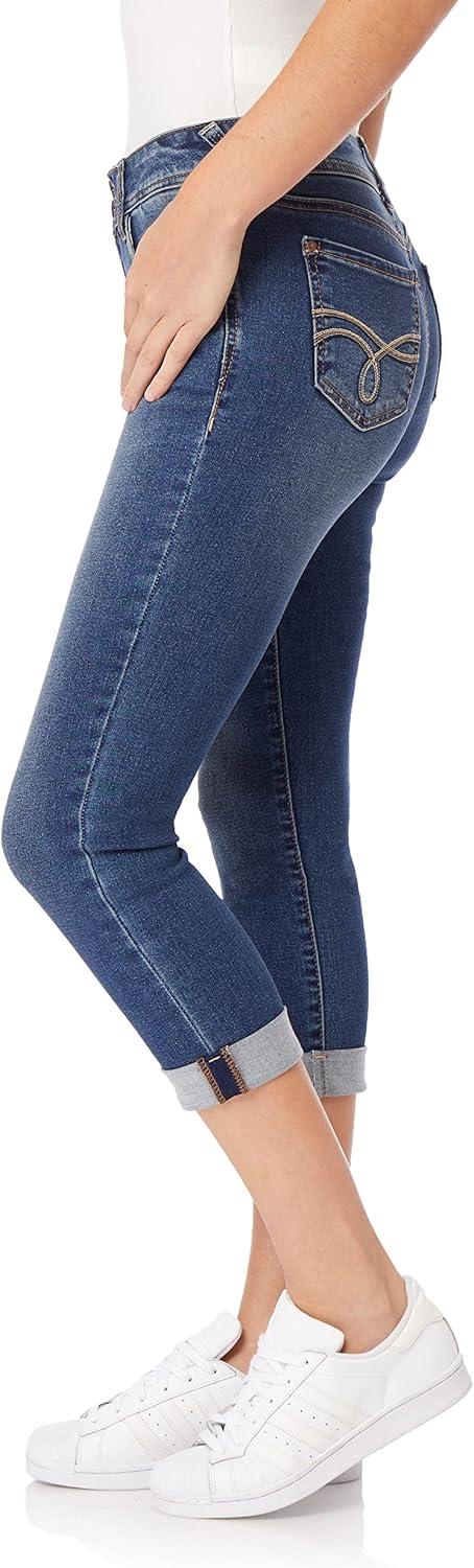 imageWallFlower Womens Ultra Crop MidRise Insta Soft Juniors Standard and PlusHolly