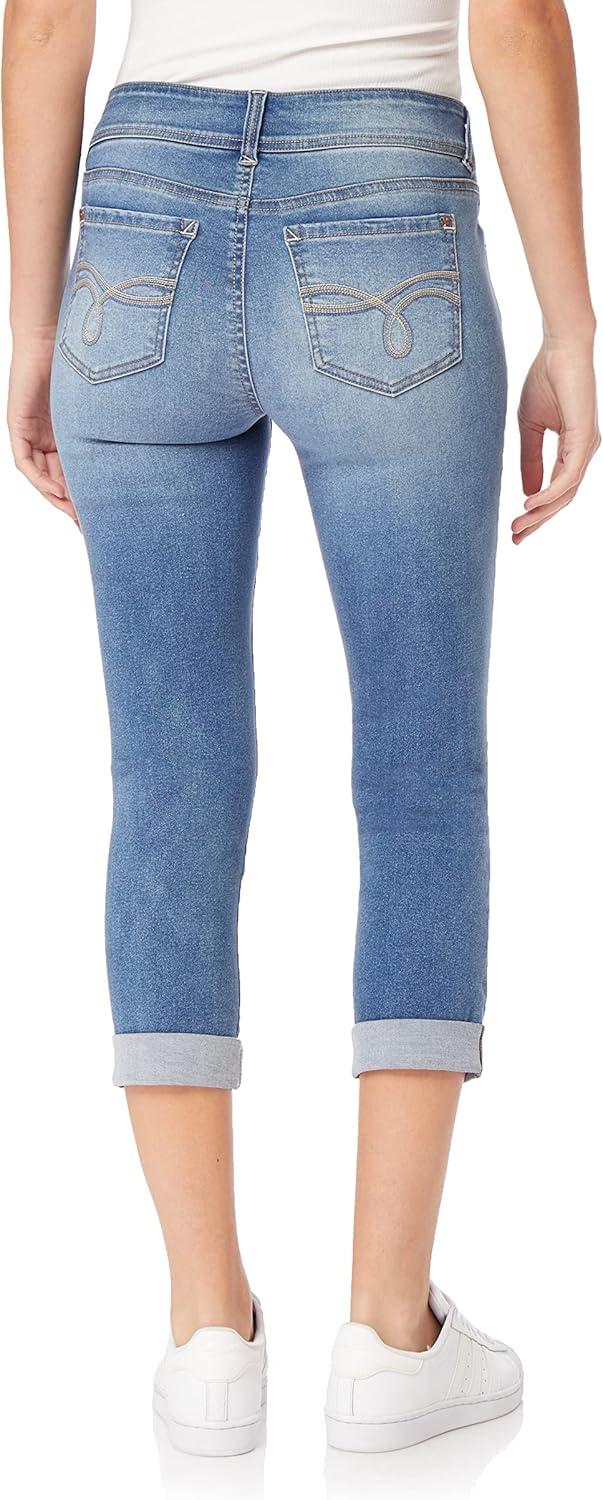 imageWallFlower Womens Ultra Crop MidRise Insta Soft Juniors Standard and PlusMaeve