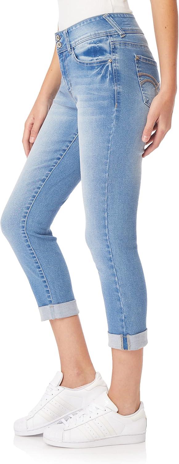 imageWallFlower Womens Ultra Crop MidRise Insta Soft Juniors Standard and PlusMarlow